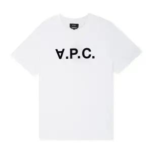 아페쎄 남성 VPC 로고 블랑/다크네이비 반팔티 COHBM M26384 TAE