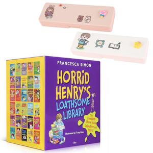 멀티파우치 호리드헨리 챕터북 30권 세트 영어원서 Horrid Henry Loathsome Library 음원