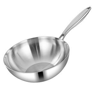 MOA 통5중 멀티웍 316 스텐 볶음냄비 궁중팬+유리뚜껑 세트 30cm 1개