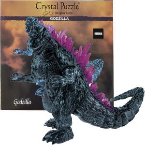 퍼즐샵 크리스탈퍼즐 고질라 만들기 Godzilla 71ps 공룡 괴수 미니모형 인테리어 소품 3D입체모형 DIY