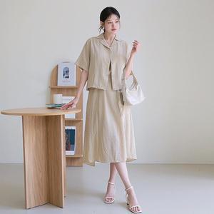 [르포엠][최초가 99,000원][르포엠]케이시 블라우스 자켓 원피스 셋업