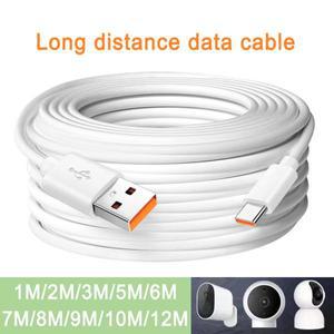 삼성에 적합한  화웨이 안드로이드 휴대폰 유니버스용 고속 충전 케이블 5m 8m 10m 12m USB C타입 충전 케