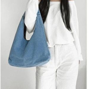 직장인 학생가방 캐주얼 데일리 데님숄더백 BA-949