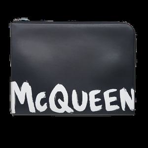 알렉산더맥퀸 609481 INT0B 1070 로고 클러치 블랙 Alexander McQueen