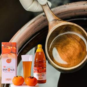 항아리 3년 숙성 천연 감식초 1.5리터 전통 자연 발효 식초 자연침전 밀양 감익는마을