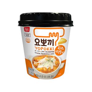 [기타]요뽀끼 치즈 떡볶이컵 즉석간편조리 120g x 10개