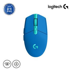로지텍코리아 공식 G304 LIGHTSPEED 무선 게이밍 마우스 블루