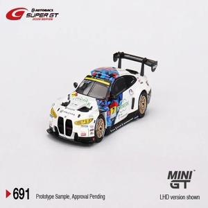 MINIGT 1/64 703 BMW M4 CSL 블랙 사파이어 776 퍼포먼스 투어링 알파인 화이트 자동차 모델 장난감 선물