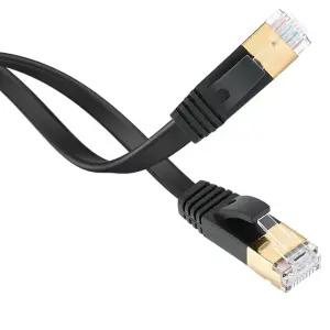 CAT7 납작 랜선 STP케이블 기가 인터넷연결선 15m NMC-UF7150S