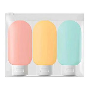 공병 튜브 용기 여행 출장 휴대 화장품 소분 샴푸 통 60ml 3종 팩 세트