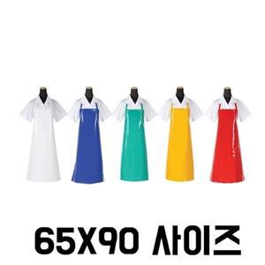 SQ-A121 양면 방수 위생 앞치마 목끈형 65X90 사이즈