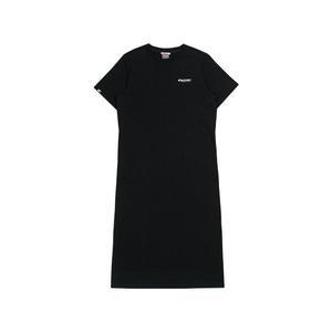 [디스커버리] 여성 롱 반팔 원피스 DWOP92043BKS