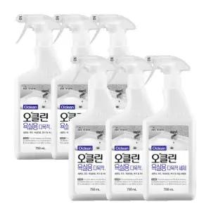 무궁화 오클린 다목적세제 욕실용 750ml x6개