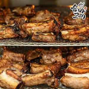[기타][숨바고기] 한입쏙 쪽갈비 350gx4팩+매콤맛 350gx3팩