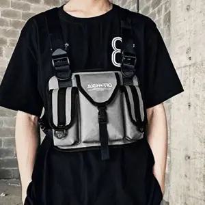 매는 트레이닝 체스트 테크웨어 가슴 그레이 가방 백-WFHBQWF
