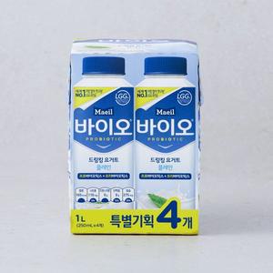[매일유업] 바이오드링킹요거트 플레인 250ml*4