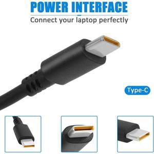 USB-C C 타입 노트북 어댑터 충전기 레노버 씽크패드 14P YogaC740 X2020 Pro16 YOGA14s Y9000X 용 95W 20V