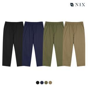 [NIX]남) 저온스 코튼 컬러 풀밴딩 크롭 테이퍼드 치노 (4COLOR)(FNQMDYI110M)