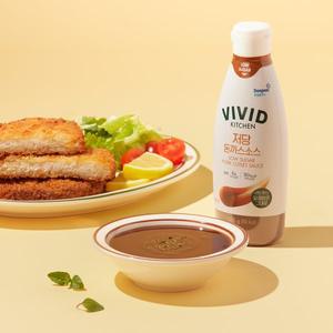 비비드키친 저당 돈까스소스 285g