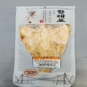 명식품본사 황태포 100g 이상 특왕대 한마리 대관령 용대리 제사용 성묘용 술안주 해장국
