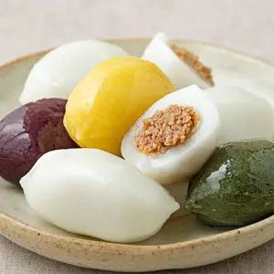 [소소미담] 굳지않는 떡. 송편 깨송편 400g, 2팩 (총 800g) 25.09.29