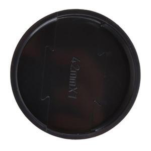 후면 렌즈 캡 커버 M42 42mm 나사 마운트 블랙 P82F 1PC