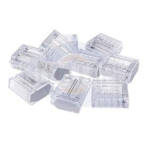자이언트록 푸쉬인 와이어콘넥터 5P 회색 10개입 소분/RJ45/랜선연결/랜선젠더/랜선커넥터/랜선커플러