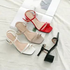 볼드윈 쪼리 샌들 힐(6cm)