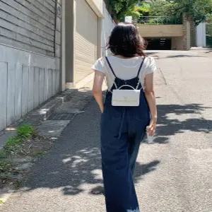 올리비아 데님 오버롤 / 데님 점프수트