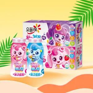 빙그레 캐치티니핑 요구르트 80ml 10개 + 캐치티니핑 요플레 짜먹는키즈 12개(6입x2개)