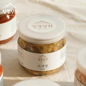 조개젓 250g 1kg 양념 바지락 가리비 젓갈 반찬
