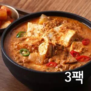양수면옥 한우 청국장찌개 700gx3팩(6~7인분)