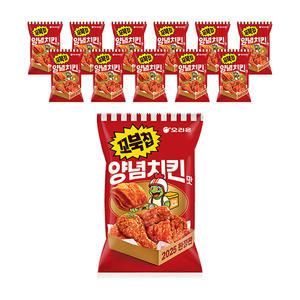 꼬북칩 양념치킨 M(68g), 12개