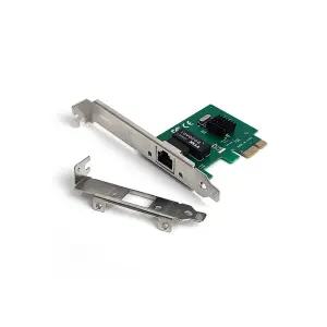 넥스트유 1000K EX 1포트 기가 RJ45 PCI-Express 랜카드 확장카드 PCIE PCI-E 데스크탑 메인보드 LP브라켓