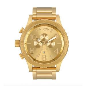 Nixon 51-30 Chrono 골드 시계 [세금포함] [정품], 51mm, Water Resistant, A083-502 New In Box 손목시계