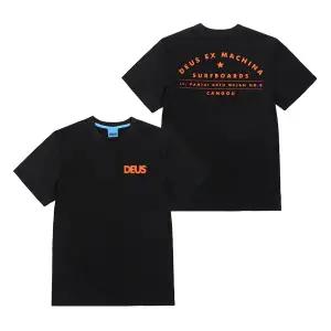 [Deus ex machina]데우스엑스마키나 반팔 DMP251000D BLK 창구 서프 어드레스 남성반팔티 당일발송