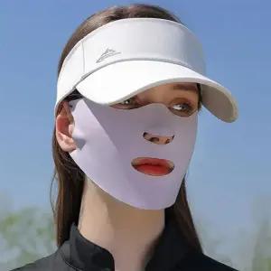 숨쉬기편한 마우스오픈 자외선차단 페이스 쿨마스크 햇빛가리개 라운딩용품 골프마스크 마우스오픈마스크