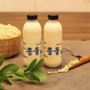 유쎌몰 진한 우뭇가사리콩물 500ML X 2EA 국산우뭇가사리콩물100%