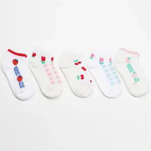 유아 아동 체리 5족 세트 발목 망사 양말/유아동/5켤레/여름/패션/어린이/키즈/봄/단목/면/아동용/유아용