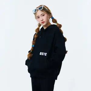 [오션스카이] [2color] 여아 배색 후드티셔츠