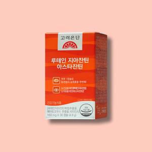 [고려은단] 루테인 지아잔틴 아스타잔틴 160mg 30캡슐, 1박스
