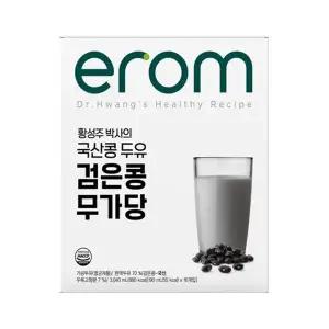 이롬 황성주 국산콩 검은콩 무가당 두유 190ml 48개