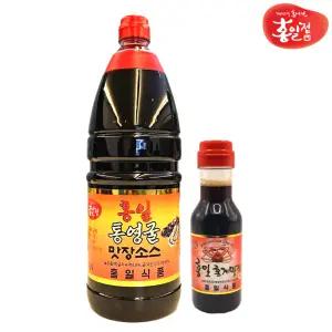 홍일점 통영굴맛장 1.8L+레드200ml 편스토랑 맛간장 맛장 소스 김재중