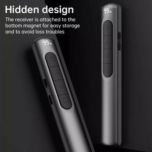 PPT 슬라이드 어드밴서용 무선 파워포인트 펜 프레젠테이션 리모콘, USB RF 리모컨 플립 프리젠터 포인터,