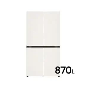 LG전자 오브제컬렉션 T875MEE111 4도어/총용량:870L/냉장:503L/냉동 : 367L 홈바 : 매직스페이스 프로