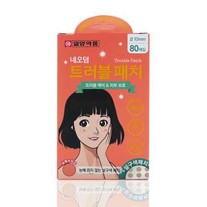 네오덤 트러블패치 여드름패치 습윤밴드 살색 80매 1개