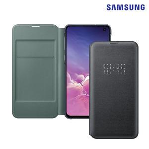 삼성정품 갤럭시 S10e LITE 플립 다이어리 카드보관 LED 뷰 커버 케이스 EF-NG970 N