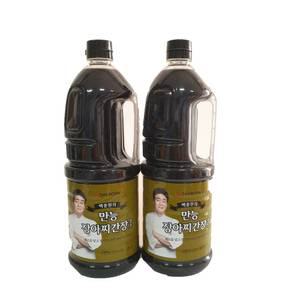 백종원 만능간장 백종원 장아찌 간장 소스 1.8L 2개