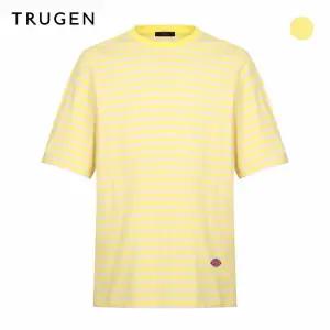 [하프클럽/트루젠](트루젠) 오버핏 스트라이프 반팔 티셔츠(TGAU4-MKS050)