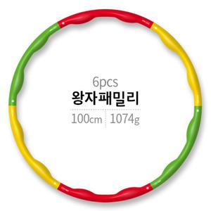 비핏 키즈홈트레이닝 어린이 훌라후프, 왕자패밀리, 1개